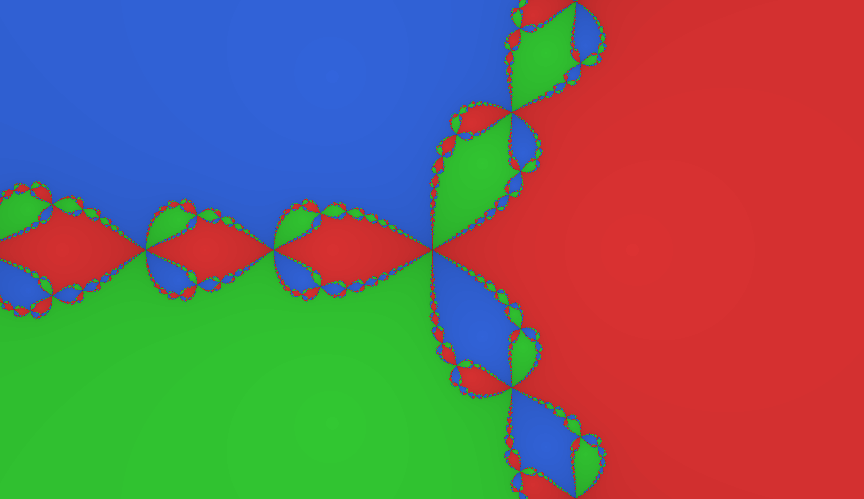 ニュートン・フラクタルの画像